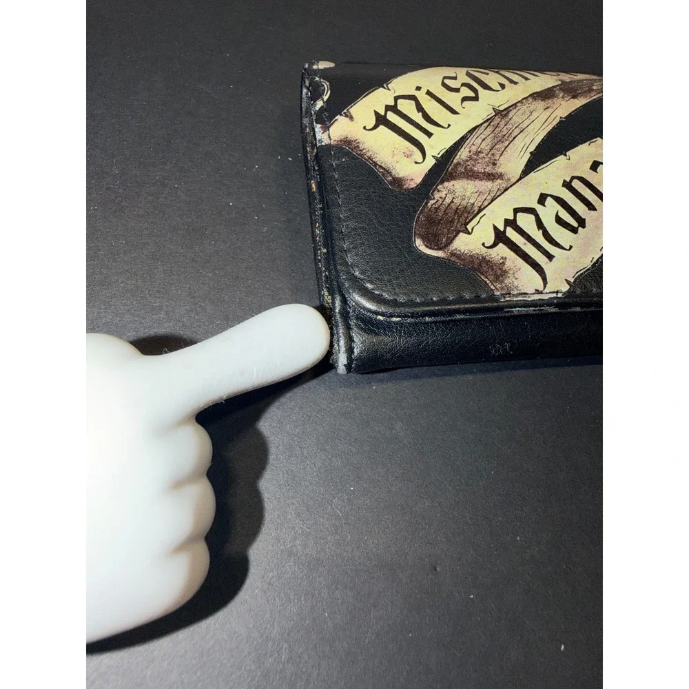 Harry Potter Mischief Managed Marauders Map Trifold Wallet Faux Leather